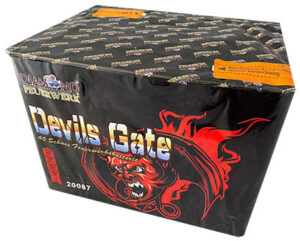 Feuerwerksbatterie Devils Gate Diamond Feuerwerk