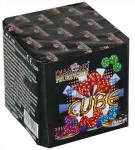 Feueerwerkbatterie Cube Diamond Feuerwerk